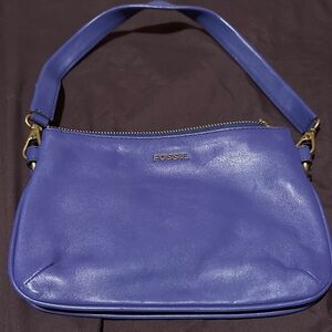 Fossil Cobalt Blue Shoulder Bag